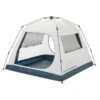 Quechua Abri De Camping 4 Places - Base Easy Fresh - Polyvalent, Instantané à Arceaux -Promos Camping Boutique abri de camping 4 places base easy fresh polyvalent instantane a arceaux