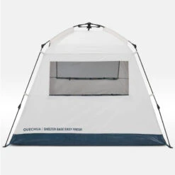 Quechua Abri De Camping 4 Places - Base Easy Fresh - Polyvalent, Instantané à Arceaux -Promos Camping Boutique abri de camping 4 places base easy fresh polyvalent instantane a arceaux 4
