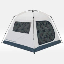 Quechua Abri De Camping 4 Places - Base Easy Fresh - Polyvalent, Instantané à Arceaux -Promos Camping Boutique abri de camping 4 places base easy fresh polyvalent instantane a arceaux 5