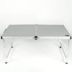 AKTIVE - Table De Camping Pliante, Réglable En 2 Hauteurs, 90x60x40/70 Cm, Gris -Promos Camping Boutique aktive table de camping pliante reglable en 2 hauteurs 90x60x4070 cm gris 6