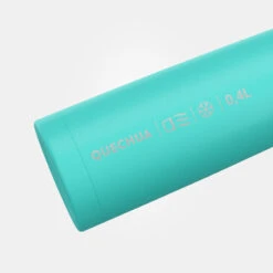 Quechua Bouteille Isotherme Inox 0,4L Avec Gobelet Pour La Randonnée - Turquoise 14 Quechua Bouteille Isotherme Inox 0,4L Avec Gobelet Pour La Randonnée - Turquoise -Promos Camping Boutique bouteille isotherme inox 04l avec gobelet pour la randonnee turquoise 2