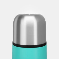 Quechua Bouteille Isotherme Inox 0,4L Avec Gobelet Pour La Randonnée - Turquoise 15 Quechua Bouteille Isotherme Inox 0,4L Avec Gobelet Pour La Randonnée - Turquoise -Promos Camping Boutique bouteille isotherme inox 04l avec gobelet pour la randonnee turquoise 3