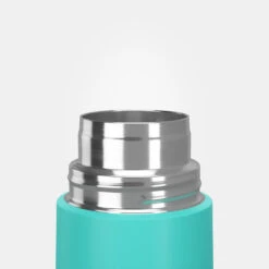 Quechua Bouteille Isotherme Inox 0,4L Avec Gobelet Pour La Randonnée - Turquoise 17 Quechua Bouteille Isotherme Inox 0,4L Avec Gobelet Pour La Randonnée - Turquoise -Promos Camping Boutique bouteille isotherme inox 04l avec gobelet pour la randonnee turquoise 5