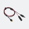 Câble Pour Panneau Solaire MC4 Vers XT60 - Longueur 3,5m - Ecoflow - Camping -Promos Camping Boutique cable pour panneau solaire mc4 vers xt60 longueur 35m ecoflow camping