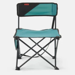 Quechua CHAISE BASSE PLIANTE DE CAMPING MH100 Bleue -Promos Camping Boutique chaise basse pliante de camping mh100 bleue 4