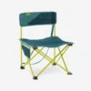 Quechua CHAISE BASSE PLIANTE DE CAMPING MH100 Jaune 1 Quechua CHAISE BASSE PLIANTE DE CAMPING MH100 Jaune -Promos Camping Boutique chaise basse pliante de camping mh100 jaune