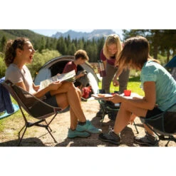 Quechua CHAISE BASSE PLIANTE DE CAMPING MH500 GRIS -Promos Camping Boutique chaise basse pliante de camping mh500 gris 6