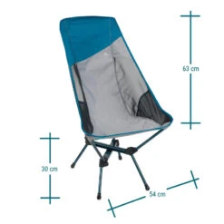 Quechua CHAISE BASSE PLIANTE DE CAMPING MH500 XL -Promos Camping Boutique chaise basse pliante de camping mh500 xl 3