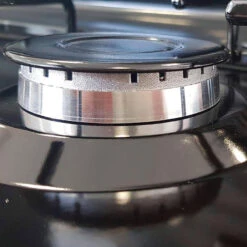 MPM Cuisinière à Gaz Portable Pour Le Camping Avec 3 Feux Couvercle Smile -Promos Camping Boutique cuisiniere a gaz portable pour le camping avec 3 feux couvercle smile 4