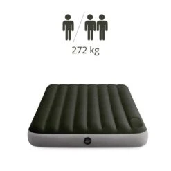 Intex Downy Full Airbed - Lit Gonflable - 191x137x25cm - Avec Accessoires -Promos Camping Boutique downy full airbed lit gonflable 191x137x25cm avec accessoires 2
