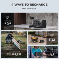 Générateur Solaire BLUETTI EB70 716Wh -Promos Camping Boutique generateur solaire bluetti eb70 716wh 3