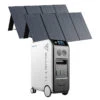 Générateur Solaire BLUETTI EP500Pro Avec 2 Panneaux Solaires PV350 5100Wh -Promos Camping Boutique generateur solaire bluetti ep500pro avec 2 panneaux solaires pv350 5100wh