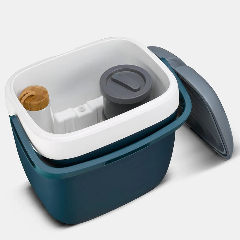 Quechua GLACIERE RIGIDE DE CAMPING - 22 LITRES - CONSERVATION AU FRAIS 5 HEURES 4 Quechua GLACIERE RIGIDE DE CAMPING - 22 LITRES - CONSERVATION AU FRAIS 5 HEURES – Image 2