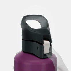 Quechua Gourde Alu 1L Avec Bouchon à Ouverture Rapide Pour La Randonnée - Violet 17 Quechua Gourde Alu 1L Avec Bouchon à Ouverture Rapide Pour La Randonnée - Violet -Promos Camping Boutique gourde alu 1l avec bouchon a ouverture rapide pour la randonnee violet 5