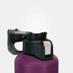 Quechua Gourde Alu 1L Avec Bouchon à Ouverture Rapide Pour La Randonnée - Violet 18 Quechua Gourde Alu 1L Avec Bouchon à Ouverture Rapide Pour La Randonnée - Violet -Promos Camping Boutique gourde alu 1l avec bouchon a ouverture rapide pour la randonnee violet 6
