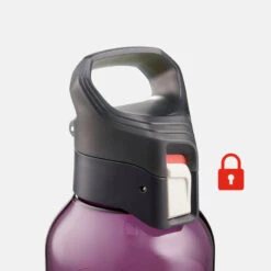 Quechua Gourde Ecozen® 0,8L Avec Bouchon Ouverture Rapide Pour La Randonnée - Violet -Promos Camping Boutique gourde ecozen 08l avec bouchon ouverture rapide pour la randonnee violet 5