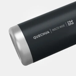 Quechua Gourde MH100 Isotherme (inox Double Paroi à Vide D'air) 0,95L Large Ouverture -Promos Camping Boutique gourde mh100 isotherme inox double paroi a vide dair 095l large ouverture 2