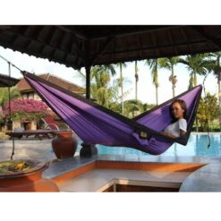 TICKET TO THE MOON Hamac Original Bleu / Turquoise -Promos Camping Boutique hamac original bleu turquoise 4