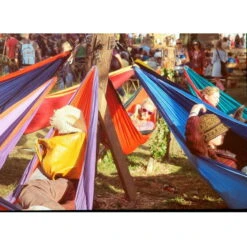 TICKET TO THE MOON Hamac TTTM Compact Jaune Foncé -Promos Camping Boutique hamac tttm compact jaune fonce 4