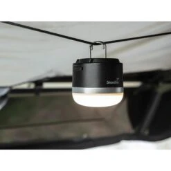 Lampe De Camping LED - Tarfala - Rechargeable USB - Autonomie 110h - Noir -Promos Camping Boutique lampe de camping led tarfala rechargeable usb autonomie 110h noir 2