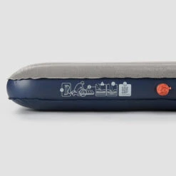 Quechua MATELAS GONFLABLE DE CAMPING - AIR COMFORT 120 CM - 2 PERSONNES -Promos Camping Boutique matelas gonflable de camping air comfort 120 cm 2 personnes 3