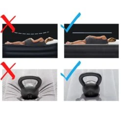 Matelas Gonflable - Intex Prestige Downy -2 Personnes - 152x203x25 Cm (BxLxH) -Promos Camping Boutique matelas gonflable intex prestige downy 2 personnes 152x203x25 cm bxlxh 2