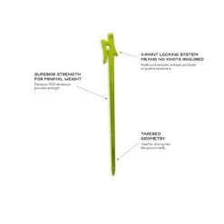 Nemo Equipment Airpin Tent Pegs - 4 Pièces -Promos Camping Boutique nemo equipment airpin tent pegs 4 pieces 4