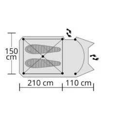 Origin Outdoors Tent - Confortable - 2 Personnes -Promos Camping Boutique origin outdoors tent confortable 2 personnes 3