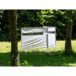 Paravent De Camping Bora - Brise-Vue - 6,0 X 1,4 M - Résistant Au Vent - Gris -Promos Camping Boutique paravent de camping bora brise vue 60 x 14 m resistant au vent gris 3