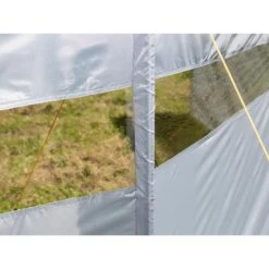 Paravent De Camping Bora - Brise-Vue - 6,0 X 1,4 M - Résistant Au Vent - Gris -Promos Camping Boutique paravent de camping bora brise vue 60 x 14 m resistant au vent gris 4