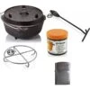Petromax Dutch Oven FT6-6QT (avec Pieds) Ensemble - Poêle + Conditionneur + -Promos Camping Boutique petromax dutch oven ft6 6qt avec pieds ensemble poele conditionneur