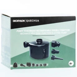 Quechua POMPE ÉLECTRIQUE COMPACTE POUR LE CAMPING - RECHARGEABLE SUR SECTEUR -Promos Camping Boutique pompe electrique compacte pour le camping rechargeable sur secteur 4