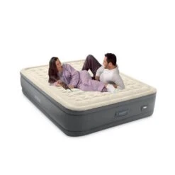 Intex Premaire II - Lit Gonflable - 203x152x46cm - Compris Les Accessoires -Promos Camping Boutique premaire ii lit gonflable 203x152x46cm compris les accessoires 2