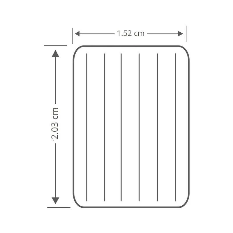 Intex Prestige Downy Jr. Twin Airbed - Lit Gonflable - 191x152x25cm - Avec Accessoires 6 Intex Prestige Downy Jr. Twin Airbed - Lit Gonflable - 191x152x25cm - Avec Accessoires – Image 4