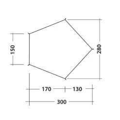 Robens Tarp Trail Wing -Promos Camping Boutique robens tarp trail wing 3