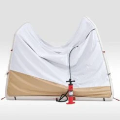 Quechua Séjour Gonflable De Camping - Air Seconds Base Connect Fresh - 6 Personnes -Promos Camping Boutique sejour gonflable de camping air seconds base connect fresh 6 personnes 6