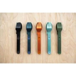 SET COMPLET DE 5 JEUX DE 3 COUVERTS MAGNÉTIQUES CAMPING EN ALUMINUM DUR - ÉTUI -Promos Camping Boutique set complet de 5 jeux de 3 couverts magnetiques camping en aluminum dur etui 4