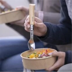 Set Complet Opinel Picnic+ - Opinel N°8 + Embouts Cuillère Et Fourchette -Promos Camping Boutique set complet opinel picnic opinel n8 embouts cuillere et fourchette 3