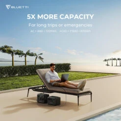 Station Électrique Portable BLUETTI AC60+B80+PV200,IP65 Générateur Solaire -Promos Camping Boutique station electrique portable bluetti ac60b80pv200ip65 generateur solaire 4