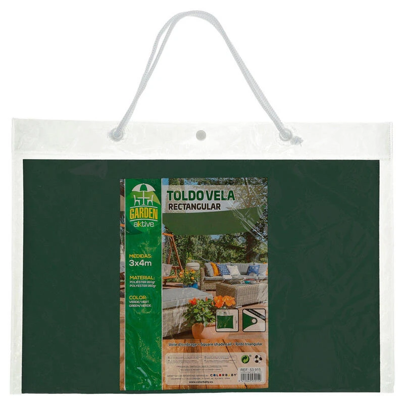 Store D'ombrage Aktive Garden Couleur Verte 6 Store D'ombrage Aktive Garden Couleur Verte – Image 4