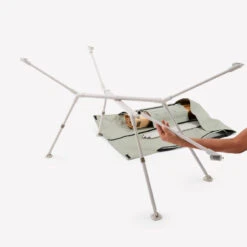 Quechua TABLE DE CAMPING COMPACTE 4/6 PERSONNES - PLATEAU BOIS - POCHE DE RANGEMENT -Promos Camping Boutique table de camping compacte 46 personnes plateau bois poche de rangement 5