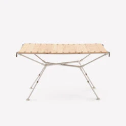 Quechua TABLE DE CAMPING COMPACTE 4/6 PERSONNES - PLATEAU BOIS - POCHE DE RANGEMENT -Promos Camping Boutique table de camping compacte 46 personnes plateau bois poche de rangement 9