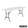 Table Rectangulaire Valise Pliante En Deux (183 X 70 Cm) LIFETIME #80642 -Promos Camping Boutique table rectangulaire valise pliante en deux 183 x 70 cm lifetime 80642