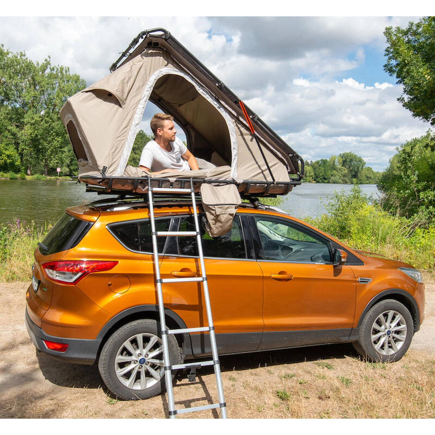 Tambu YANO Tente De Toit Pour 2 Personnes 4 Tambu YANO Tente De Toit Pour 2 Personnes – Image 2