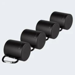 Tasse Thermique De Camping 300 Ml | Mousqueton | Acier Inoxydable | 4 Gobelets -Promos Camping Boutique tasse thermique de camping 300 ml mousqueton acier inoxydable 4 gobelets 4