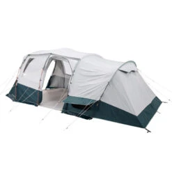 Quechua Tente à Arceaux De Camping - Arpenaz 6.3 F&B - 6 Personnes - 3 Chambres -Promos Camping Boutique tente a arceaux de camping arpenaz 63 f and b 6 personnes 3 chambres 6