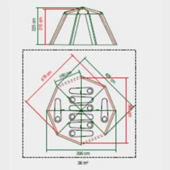 Tente Coleman 8 Personnes Octagon Gris 15 Tente Coleman 8 Personnes Octagon Gris -Promos Camping Boutique tente coleman 8 personnes octagon gris 6