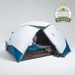 Quechua Tente De Camping - 2 SECONDS EASY - 2 Places - Fresh & Black -Promos Camping Boutique tente de camping 2 seconds easy 2 places fresh and black 4