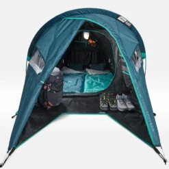Quechua Tente De Camping - MH100 XL - 2 Places - Fresh & Black 16 Quechua Tente De Camping - MH100 XL - 2 Places - Fresh & Black -Promos Camping Boutique tente de camping mh100 xl 2 places fresh and black 4