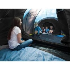 Tente Dôme Familiale Hammerfest 4 - Camping - 4 Personnes - 2 Cabines -Promos Camping Boutique tente dome familiale hammerfest 4 camping 4 personnes 2 cabines 2
